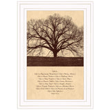 Life Is 5 White Framed Print Wall Art - Homeroots - Flyclothing LLC