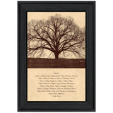Life Is 6 Black Framed Print Wall Art - Homeroots - Flyclothing LLC