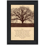 Life Is 6 Black Framed Print Wall Art - Homeroots