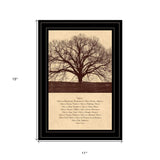 Life Is 7 Black Framed Print Wall Art - Homeroots - Flyclothing LLC
