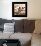 Playing Around 15x15 Black Framed Print Wall Art - Homeroots - Flyclothing LLC