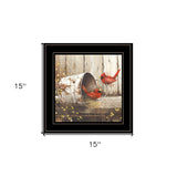 Playing Around 15x15 Black Framed Print Wall Art - Homeroots - Flyclothing LLC
