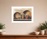 Blessings and Prosperity 2 White Framed Print Wall Art - Homeroots - Flyclothing LLC