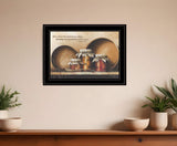 Blessings and Prosperity 3 Black Framed Print Wall Art - Homeroots - Flyclothing LLC