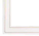 There is a Season 1 White Framed Print Wall Art - Homeroots - Flyclothing LLC