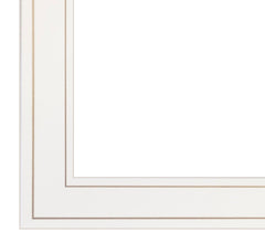 There is a Season 1 White Framed Print Wall Art - Homeroots