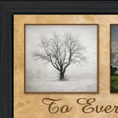There is a Season Big Trees Black Framed Print Wall Art - Homeroots