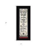 Bath Rules 5 Black Framed Print Bathroom Wall Art - Homeroots - Flyclothing LLC