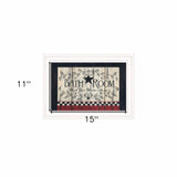 Bathroom 2 White Framed Print Bathroom Wall Art - Homeroots - Flyclothing LLC