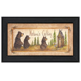 Natures Calling 1 Black Framed Print Wall Art - Homeroots