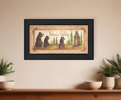 Natures Calling 1 Black Framed Print Wall Art - Homeroots