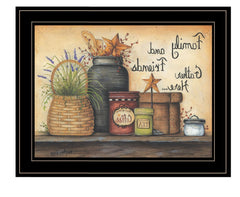Family and Friends 4 Black Framed Print Wall Art - Homeroots