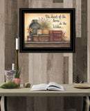 Heart of the Home 8 Black Framed Print Kitchen Wall Art - Homeroots