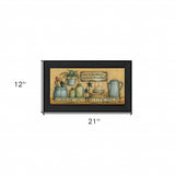 Country Kitchen 6 Black Framed Print Kitchen Wall Art - Homeroots