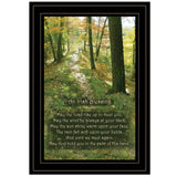 Irish Blessing 2 Black Framed Print Wall Art - Homeroots - Flyclothing LLC