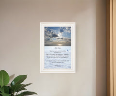 This Day 1 White Framed Print Wall Art - Homeroots