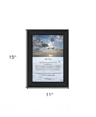 This Day 2 Black Framed Print Wall Art - Homeroots