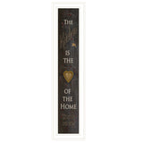Kitchen is the Heart of the Home 19 White Framed Print Kitchen Wall Art - Homeroots