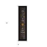 Kitchen is the Heart of the Home 20 Black Framed Print Kitchen Wall Art - Homeroots - Flyclothing LLC