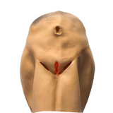 Halloween Latex Funny Butt Mask