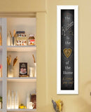 Chalkboard Kitchen 3 White Framed Print Kitchen Wall Art - Homeroots - Flyclothing LLC