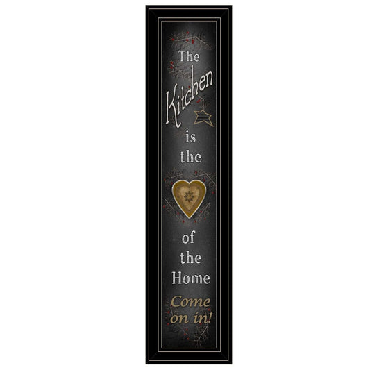 Chalkboard Kitchen 4 Black Framed Print Kitchen Wall Art - Homeroots - Flyclothing LLC