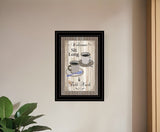 Sit Long Talk Much 2 Black Framed Print Wall Art - Homeroots