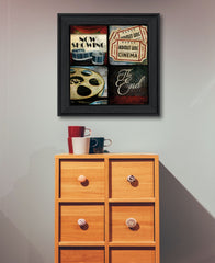 At the Movies I 2 Black Framed Print Wall Art - Homeroots