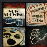 At the Movies I 2 Black Framed Print Wall Art - Homeroots - Flyclothing LLC