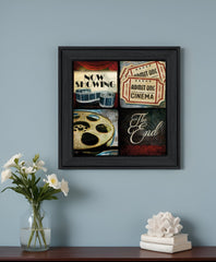 At the Movies I 2 Black Framed Print Wall Art - Homeroots