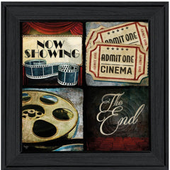 At the Movies I 2 Black Framed Print Wall Art - Homeroots