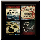 At The Movies I 3 Black Framed Print Wall Art - Homeroots