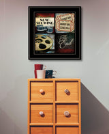 At The Movies I 3 Black Framed Print Wall Art - Homeroots - Flyclothing LLC
