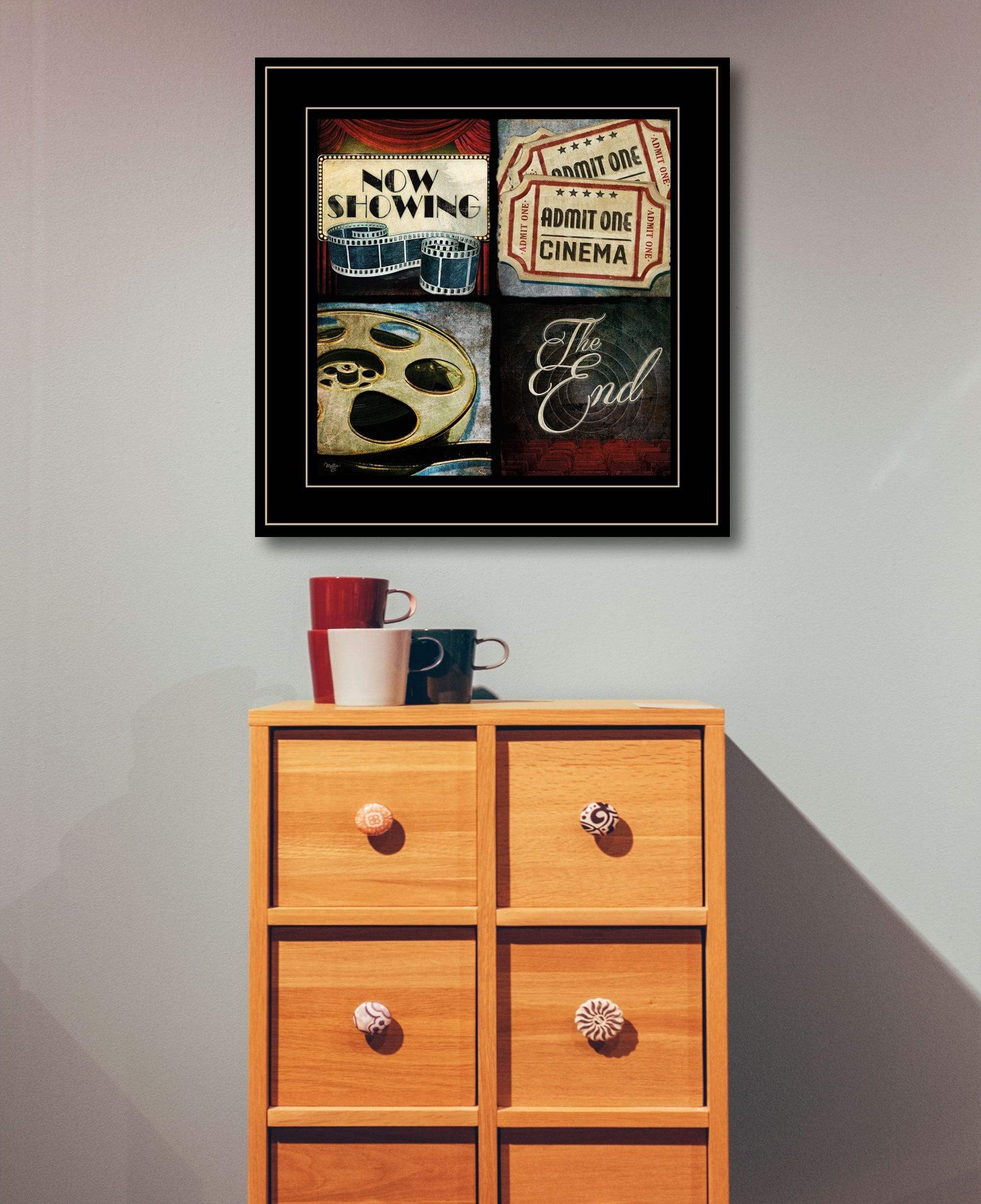 At The Movies I 3 Black Framed Print Wall Art - Homeroots - Flyclothing LLC
