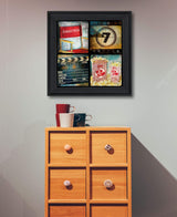 At The Movies 4 Black Framed Print Wall Art - Homeroots - Flyclothing LLC