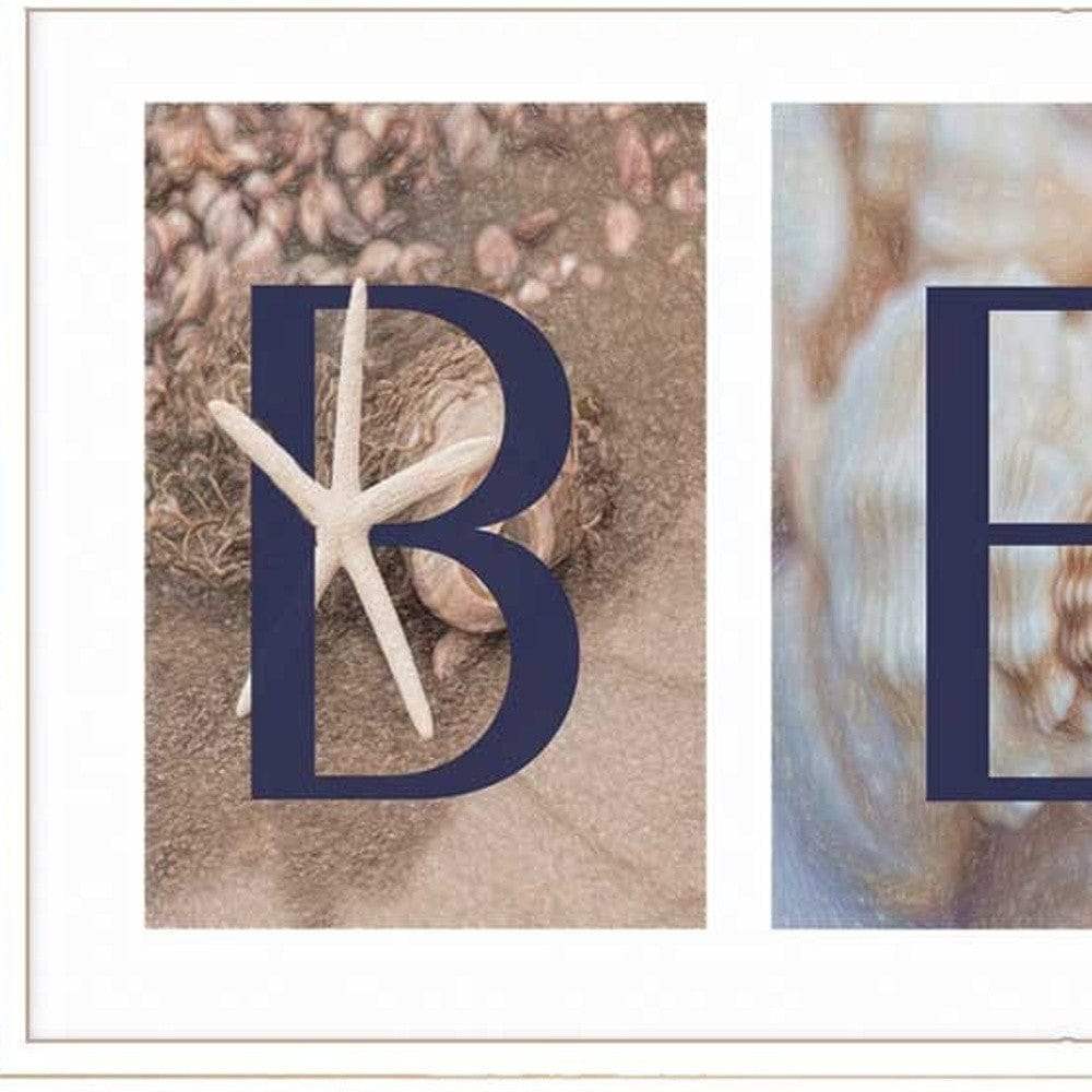 Beach 1 White Framed Print Wall Art - Homeroots - Flyclothing LLC