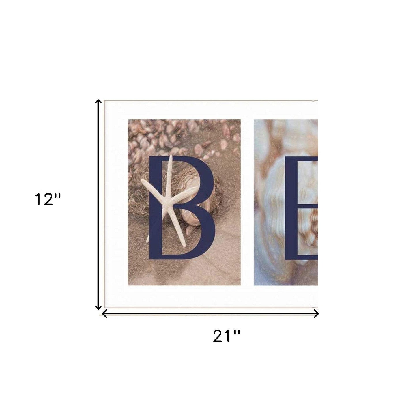 Beach 1 White Framed Print Wall Art - Homeroots - Flyclothing LLC