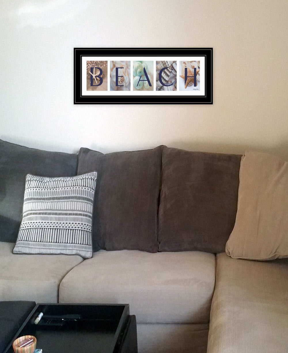 Beach 3 Black Framed Print Wall Art - Homeroots - Flyclothing LLC