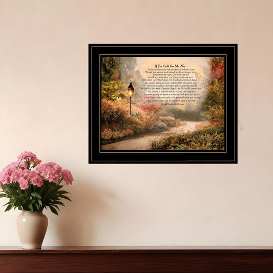 If You Could See Me Now 5 Black Framed Print Wall Art - Homeroots