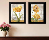 Set Of Two Paris 2 Black Framed Print Wall Art - Homeroots - Flyclothing LLC