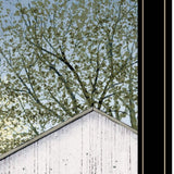 Set Of Two Country Barns 2 Black Framed Print Wall Art - Homeroots - Flyclothing LLC