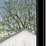 Set Of Two Country Barns 2 Black Framed Print Wall Art - Homeroots - Flyclothing LLC