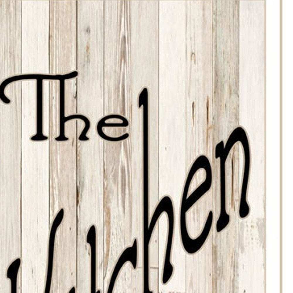 Set Of Three Come On In White Framed Print Kitchen Wall Art - Homeroots - Flyclothing LLC