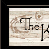 Set Of Three Kitchen Come In Black Framed Print Kitchen Wall Art - Homeroots