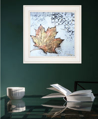 Channeling Fall 1 White Framed Print Wall Art - Homeroots
