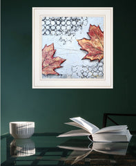 Channeling Fall 3 White Framed Print Wall Art - Homeroots