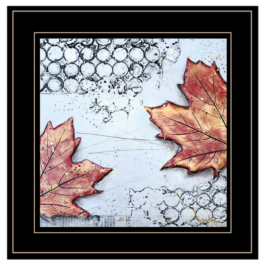 Channeling Fall 3 Black Framed Print Wall Art - Homeroots