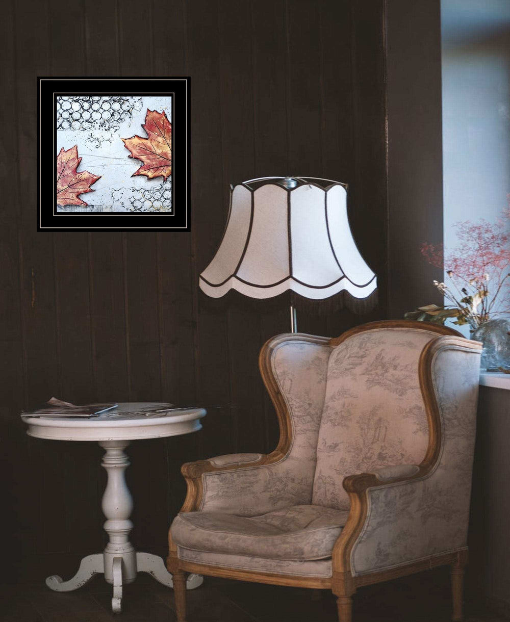 Channeling Fall 3 Black Framed Print Wall Art - Homeroots - Flyclothing LLC