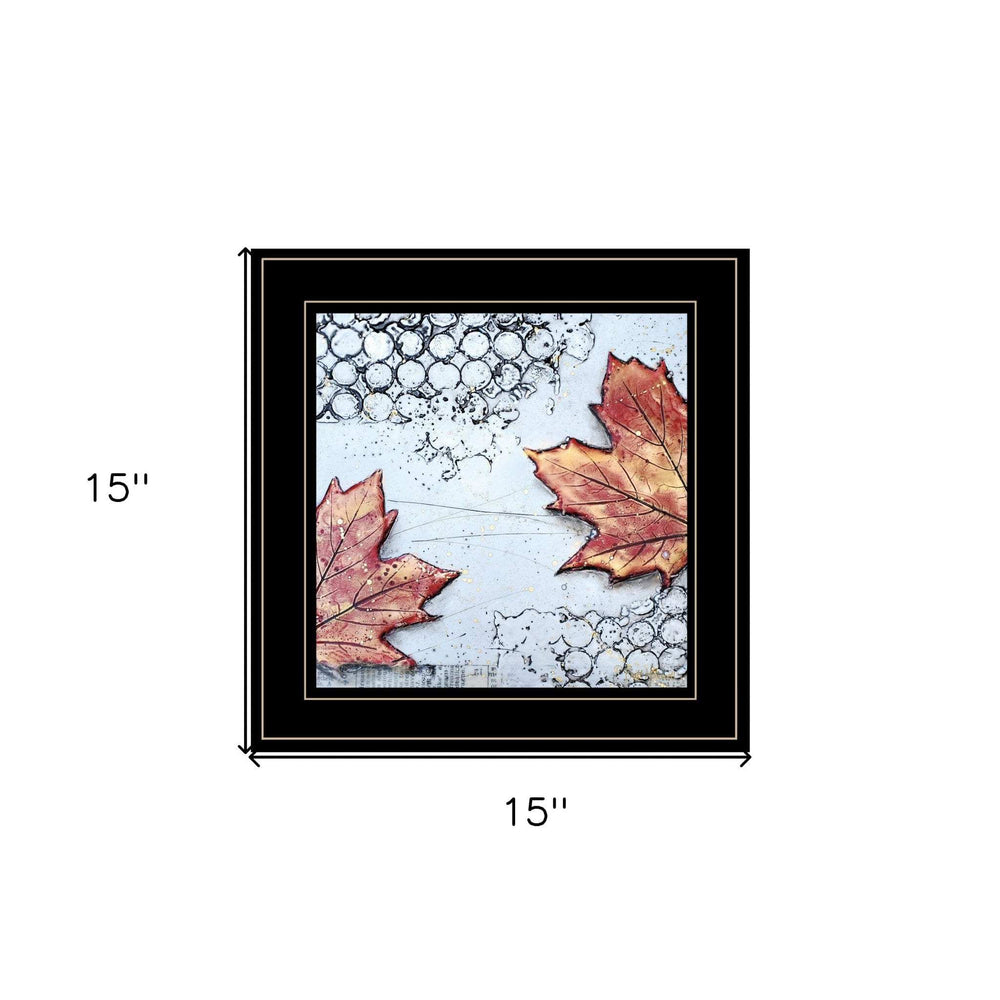 Channeling Fall 3 Black Framed Print Wall Art - Homeroots - Flyclothing LLC