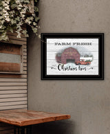 Farm Fresh Christmas Trees 3 Black Framed Print Wall Art - Homeroots - Flyclothing LLC